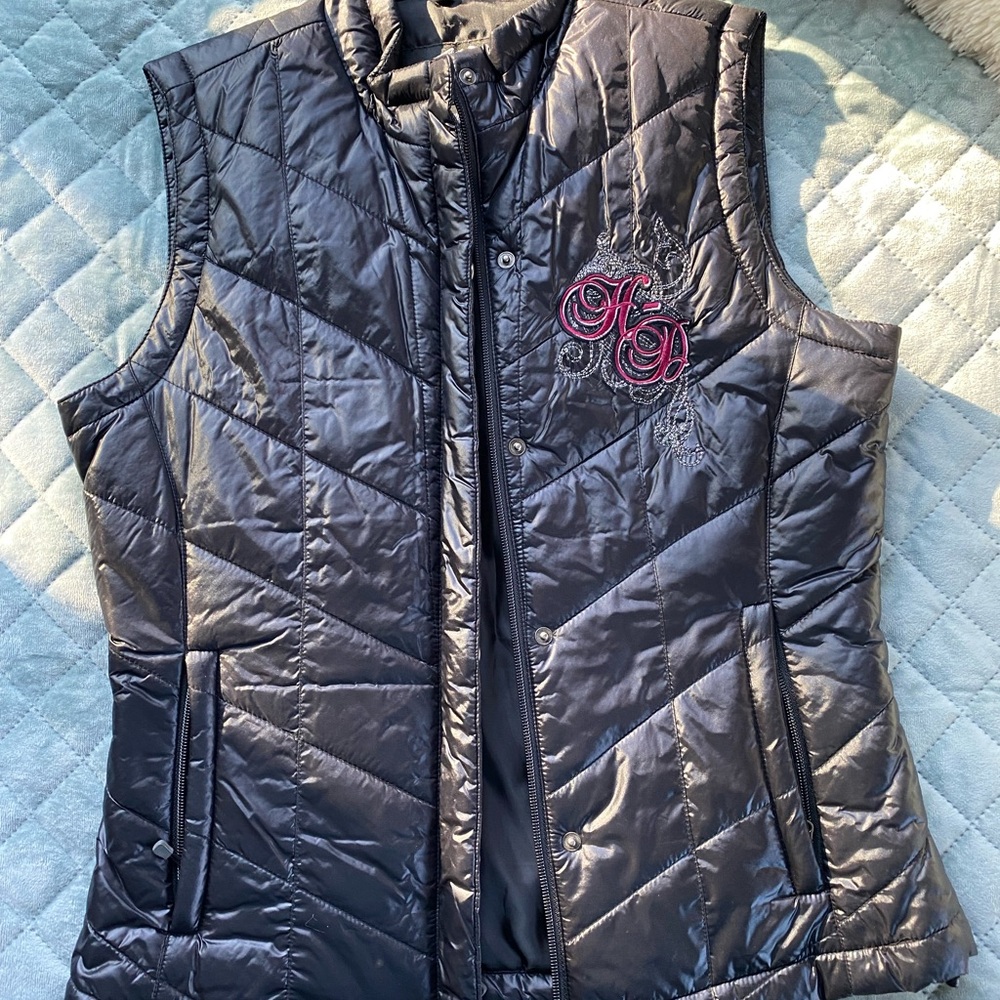 Harley-Davidson Black Quilted Jacket